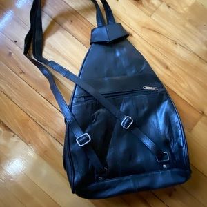 Leather Mini Backpack
